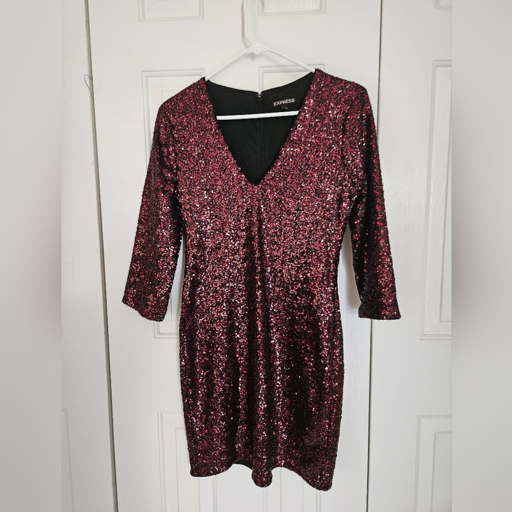 Express Dress Wine (red/black)